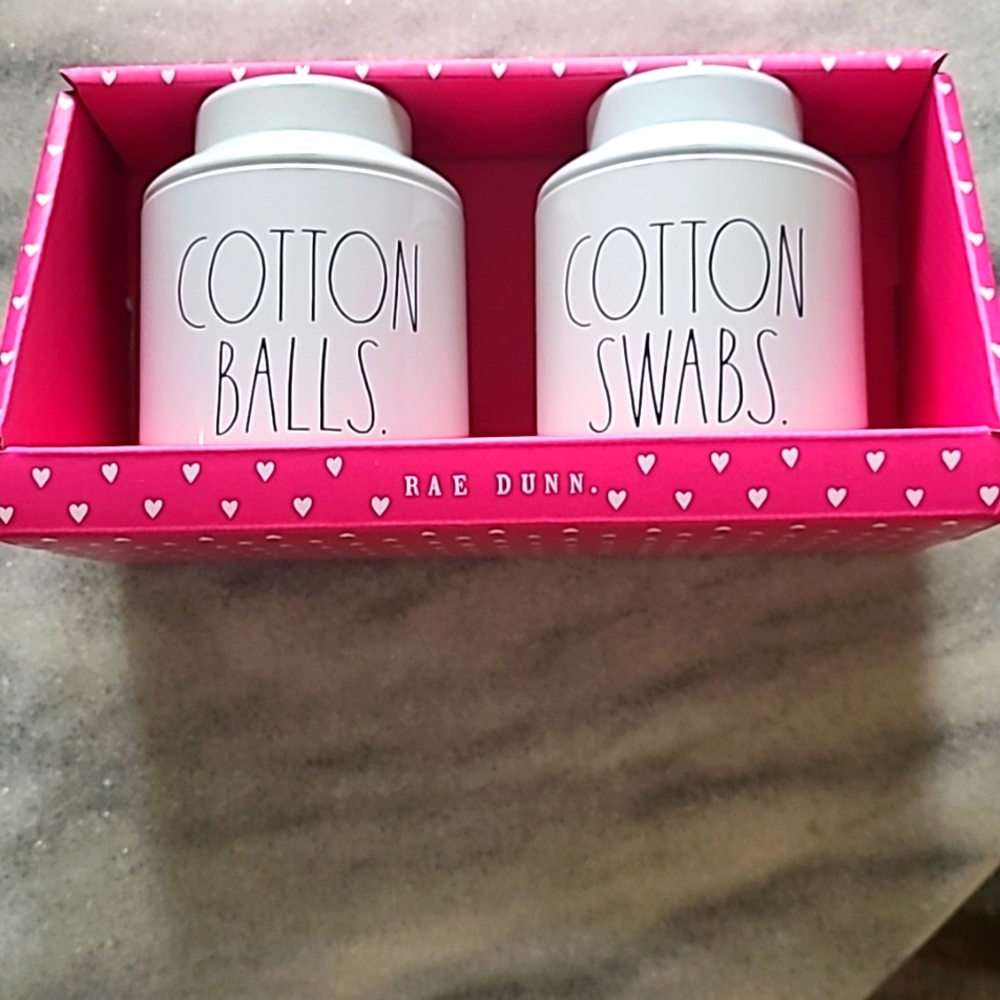 Rae Dunn Cotton Tins - Picture 4 of 5